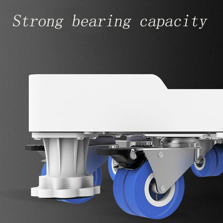 Single Tube 4 Legs Adjustable Stainless Steel Refrigerator Bracket Washing Machine Base Bracket