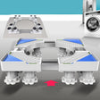 Double Tube 12 Feet Adjustable Stainless Steel Refrigerator Bracket Washing Machine Base Bracket - free shipping - PMC TechLife - Order now!
