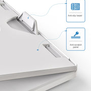 Multifunctional Folding Notebook Stand Monitor Increase Rack, Colour: Tripod (White)
