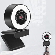 A9mini USB Drive-Free HD Fill Light Camera with Microphone, Pixel: 5.0 Million Pixels 2K Auto Focus