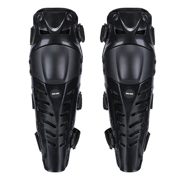 SULAITE Motocross Outdoor Sports Protective Gear Riding Windproof And Anti-Fall Activity Leggings Protector(Black)