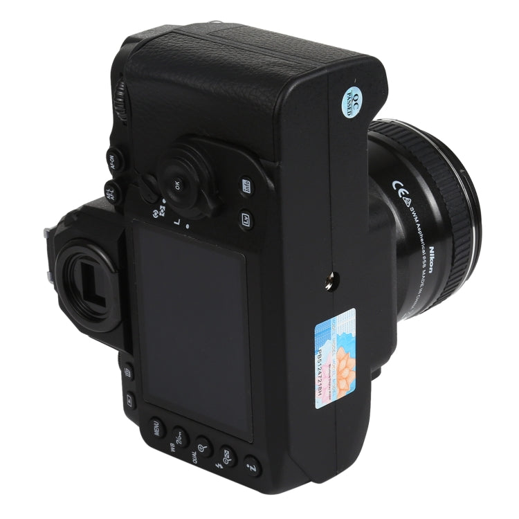 Non-Working Fake Dummy DSLR Camera Model DF Model Room Props Ornaments Display Photo Studio Camera Model Props, Color:Black(Without Hood)