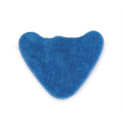 4 PCS Mop Cloth Cover Triangle Twisted Pigtail Mop Replacement Pad for VAX S85-CM(Blue)