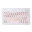Universal Ultra-Thin Portable Bluetooth Keyboard For Tablet Phones, Size:7 inch(Pink Keyboard) - Universal Keyboard by PMC TechLife | Online Shopping South Africa | PMC TechLife