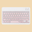 Universal Ultra-Thin Portable Bluetooth Keyboard and Mouse Set For Tablet Phones, Size:10 inch(Pink Keyboard) - Universal Keyboard by PMC TechLife | Online Shopping South Africa | PMC TechLife