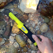 HS-10 Handheld Water-resistant Metal Detector LCD Display Metal Positioning Rod(Fluorescent Green)
