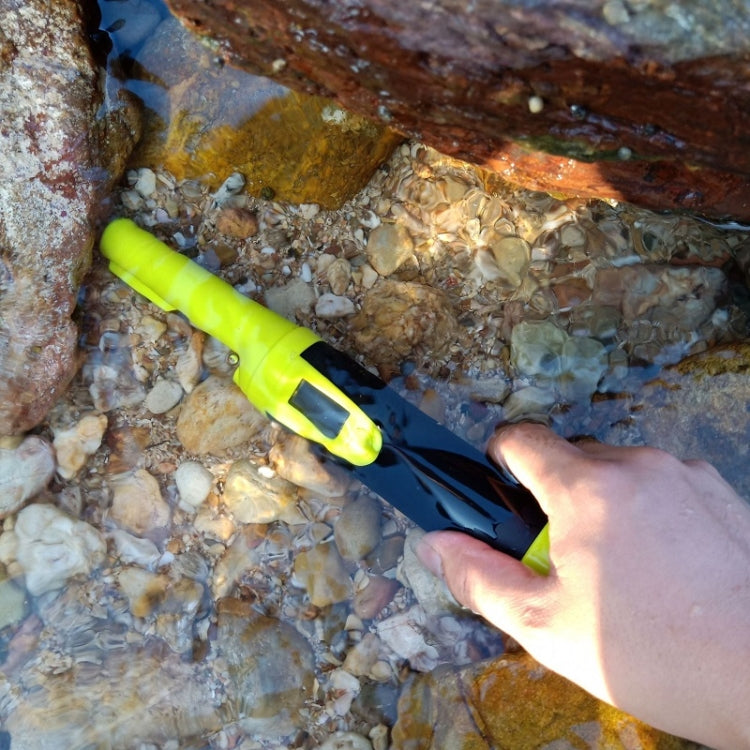 HS-10 Handheld Water-resistant Metal Detector LCD Display Metal Positioning Rod(Orange)