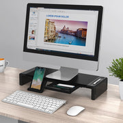 AP2002-2-A Display Increase Rack Notebook Storage BracketOlmaster, Style:Plus Storage Box