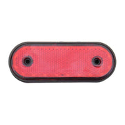 5 PCS MK-095 24V 20 LEDs Universal Truck Side Lights Truck Trailer Tail Lights(Red)