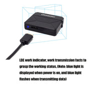 Olmaster External Notebook Hard Drive Adapter Cable Easy Drive Cable USB3.0 to SATA Converter, Style:Hard Disk Dedicated, Size:3.5 Inch (US Plug)