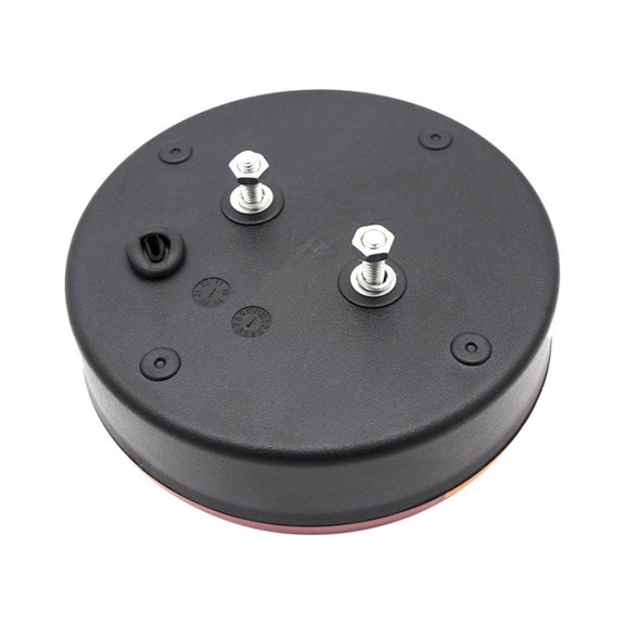 4 Inch 20 LEDs10-30V Wide Pressure Truck Tail Light 20LED Round Truck Tail Light Bread Light(Yellow)