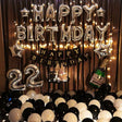 Birthday Party Layout Letter Aluminum Film Balloon Decoration Set(Style One) - Balloons by PMc TechLife | Online Shopping South Africa | PMc TechLife | Buy Now Pay Later Mobicred