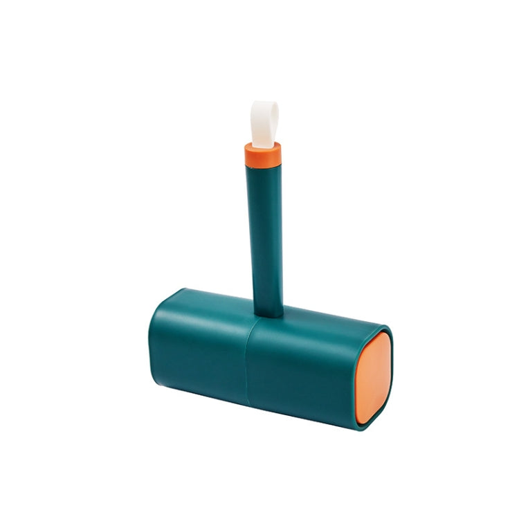 Household Square Color Contrast Roller Pet Clothes Sticking Device(Green)