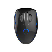 DC-9015 Household Energy-saving Multi-function Variable Frequency Ultrasonic Electronic Mouse and Mosquito Repellent, Style:EU Plug(Black)