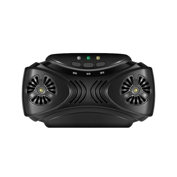DC-9010 USB Charging Ultrasonic Mosquito Repellent Portable Insect Repellent(Black)