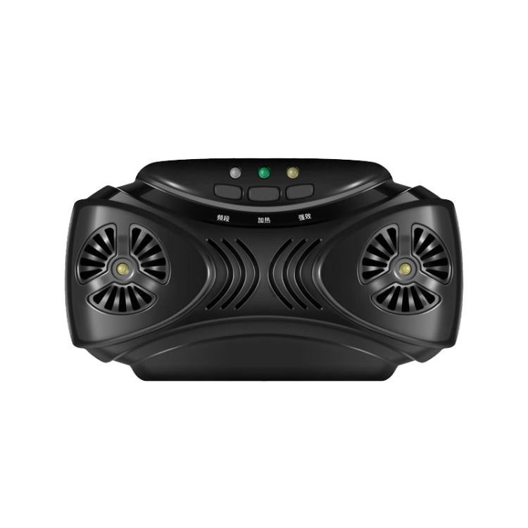 DC-9010 USB Charging Ultrasonic Mosquito Repellent Portable Insect Repellent(Black)