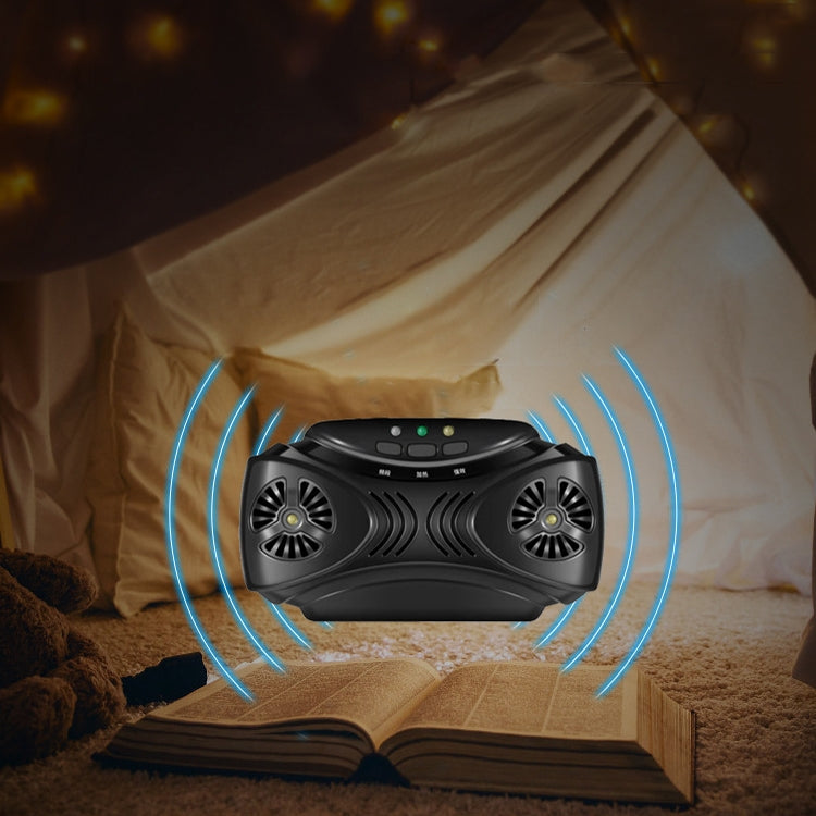 DC-9010 USB Charging Ultrasonic Mosquito Repellent Portable Insect Repellent(Black)
