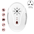 DC-9007 Ultrasonic Mosquito Repellent Portable Insect Repellent, Style:UK Plug(White) - Repellents by PMC TechLife | Online Shopping South Africa | PMC TechLife | Buy Now Pay Later Mobicred