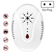DC-9007 Ultrasonic Mosquito Repellent Portable Insect Repellent, Style:EU Plug(White) - Repellents by PMC TechLife | Online Shopping South Africa | PMC TechLife | Buy Now Pay Later Mobicred