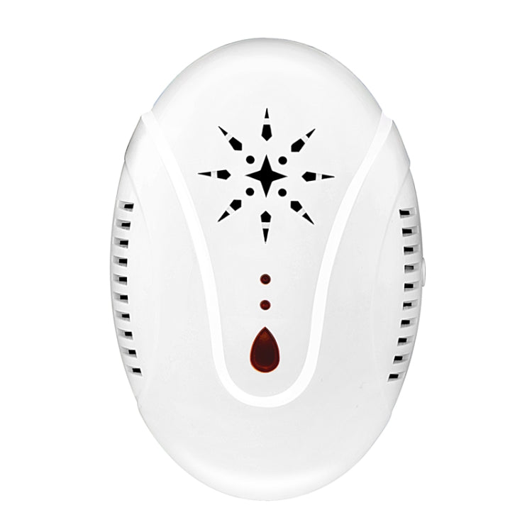DC-9007 Ultrasonic Mosquito Repellent Portable Insect Repellent, Style:EU Plug(White)