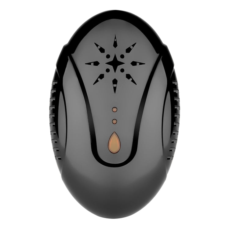 DC-9007 Ultrasonic Mosquito Repellent Portable Insect Repellent, Style:EU Plug(Black)