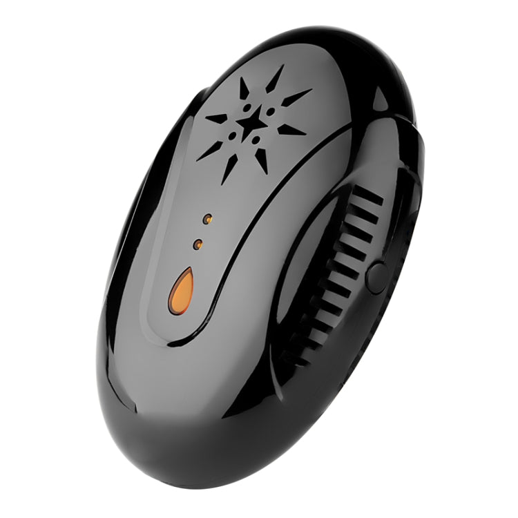 DC-9007 Ultrasonic Mosquito Repellent Portable Insect Repellent, Style:EU Plug(Black)