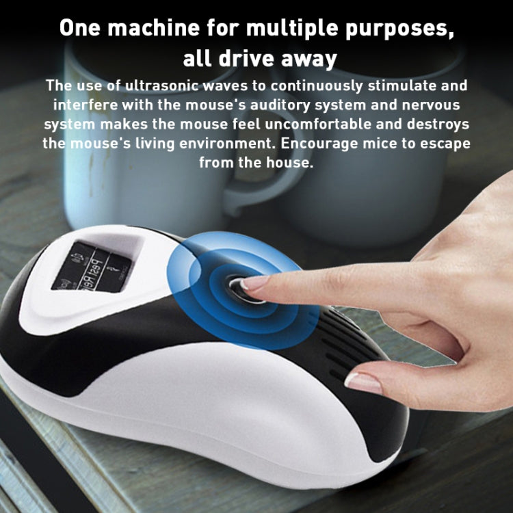 DC-9017A Ultrasonic Mouse Repeller Energy-Saving Silent Insect Repeller Multifunctional Mosquito Repellent And Insect Repellent(US Plug)