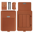 A2 4 in 1 Computer Bracket Liner Bag Storage Bag, Size:13/14 inch(Brown) - 14.1 inch by PMC TechLife | Online Shopping South Africa | PMC TechLife | Buy Now Pay Later Mobicred