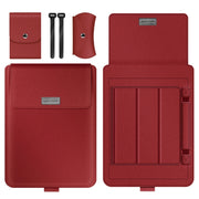 A2 4 in 1 Computer Bracket Liner Bag Storage Bag, Size:15 inch(Red)
