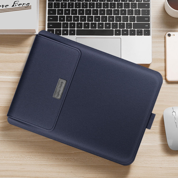 A2 4 in 1 Computer Bracket Liner Bag Storage Bag, Size:15 inch(Dark Blue)