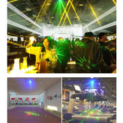 R90 8W UV Mini Laser Light Sound Control Induction Stage Atmosphere Light Bar KTV Laser Light, Specification: USB Plug-in