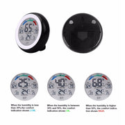 TS-S93 Multifunctional Digital Thermometer Hygrometer Temperature Humidity Meter, Value Trend Display C/Funit