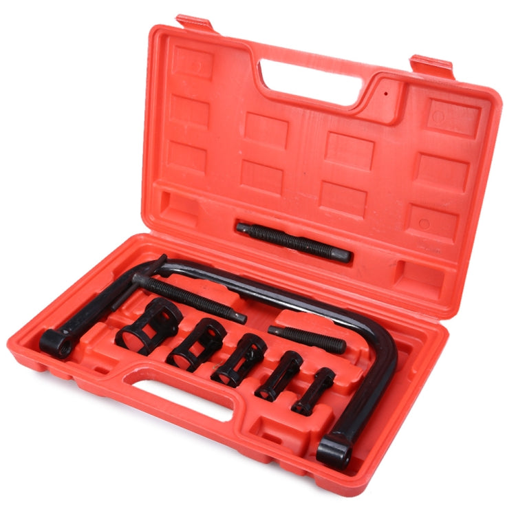9 In 1 Valve Clamps Spring Compressor Automotive Tool Set Repair for Car Motorcycle