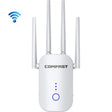 COMFAST CF-WR758AC Dual Frequency 1200Mbps Wireless Repeater 5.8G WIFI Signal Amplifier, CN Plug - free shipping - PMC TechLife - Order now!