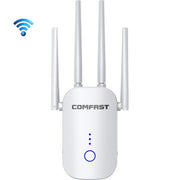 COMFAST CF-WR758AC Dual Frequency 1200Mbps Wireless Repeater 5.8G WIFI Signal Amplifier, CN Plug