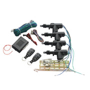 7pcs /Set Car Remote Control Central Lock Keyless Entry System With Motor, External Speaker, Double Flashing Prompt