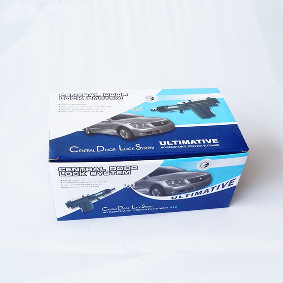 7pcs /Set Car Remote Control Central Lock Keyless Entry System With Motor, External Speaker, Double Flashing Prompt