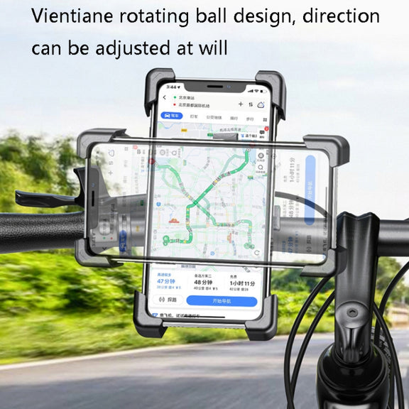 Electric Car Rearview Mirror Mobile Phone Bracket Bicycle Mobile Phone Bracket Motorcycle Handle Mobile Phone Bracket Riding Bracket, Colour: Bicycle Handle