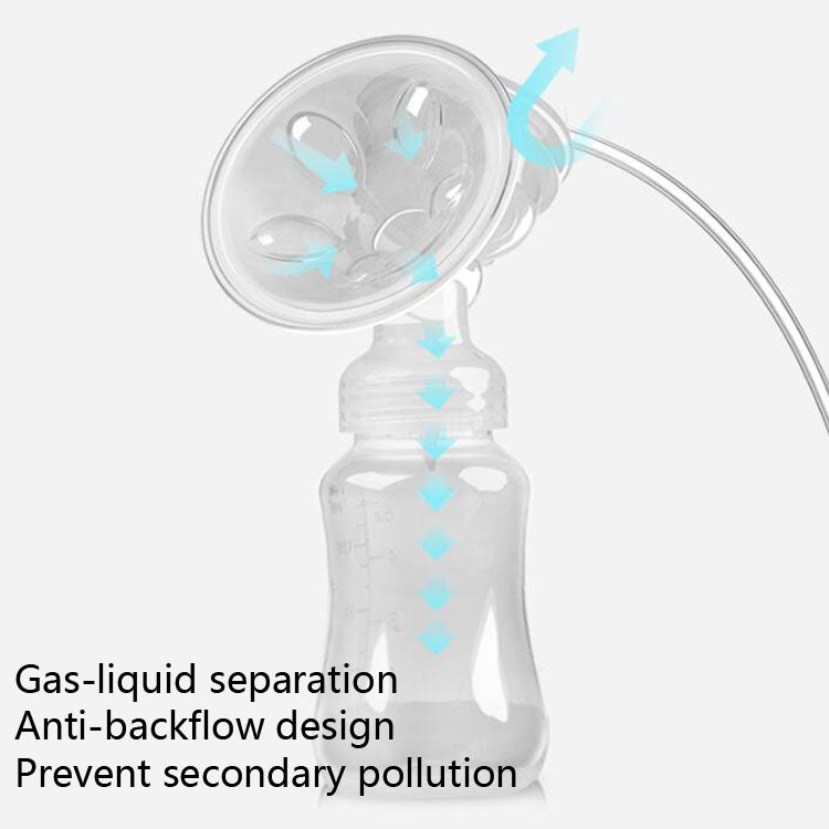 Large Suction Smart Electric Bilateral Breast Pump 12-Speed Silent Breast Pump(Yellow)