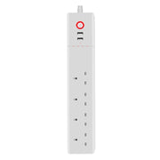 Home Office Wifi Mobile Phone Remote Control Timer Switch Voice Control Power Strip, Line length: 1.5m(UK Plug)