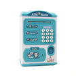 Simulation Password Fingerprint Sensor Unlocking Money Box Automatic Roll Money Safe ATM Piggy Bank(Blue) - Piggy Banks by PMc TechLife | Online Shopping South Africa | PMc TechLife | Buy Now Pay Later Mobicred