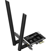 COMFAST Gaming Game 3000Mbps Gigabit Dual-Frequency Wireless Desktop Computer PCIE Wireless Network Card, Coverage: AX200