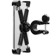 Motorcycle Bicycle Phone Holder Outdoor Riding Equipment Suitable For 4.7-8 Inch Mobile Phone/Tablet(Black) - Holders by PMC TechLife | Online Shopping South Africa | PMC TechLife | Buy Now Pay Later Mobicred