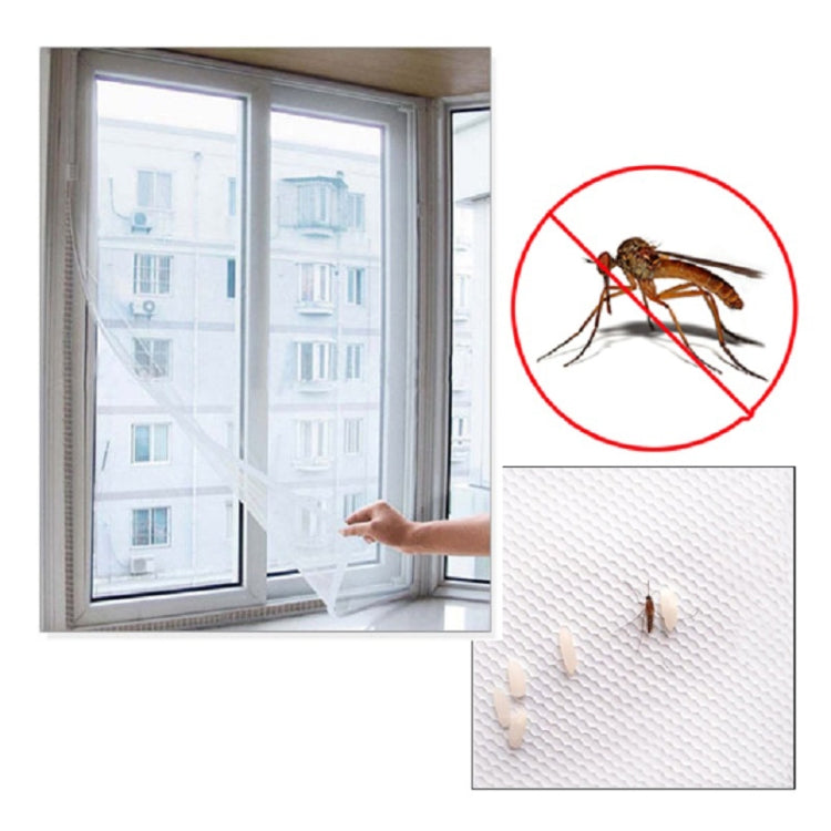 DIY Fly Mosquito Bug Mesh Window Screen Self-adhesive Anti-mosquito Net ���15X20CM���