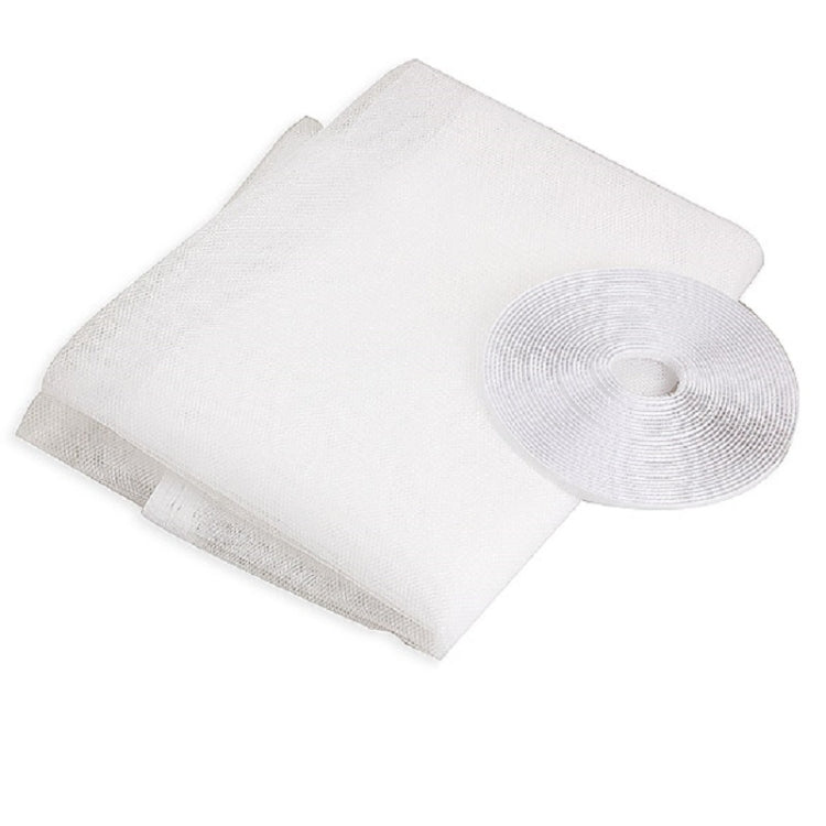 DIY Fly Mosquito Bug Mesh Window Screen Self-adhesive Anti-mosquito Net ���15X20CM���