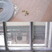 DIY Fly Mosquito Bug Mesh Window Screen Self-adhesive Anti-mosquito Net ���15X20CM���