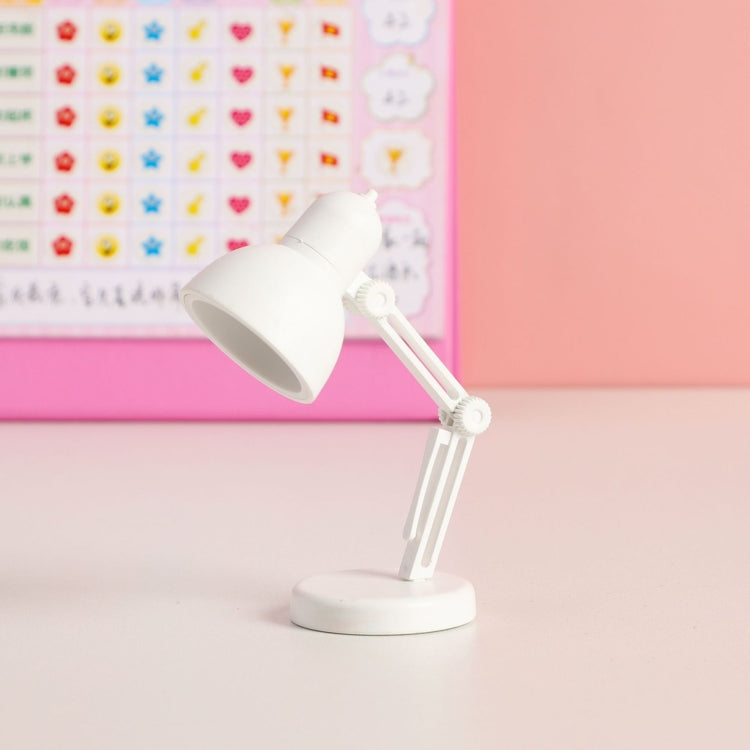 3 PCS Mini LED Desk Lamp Folding Portable Night Light Magnetic Eye Protection Desk Lamp(LD02-White)