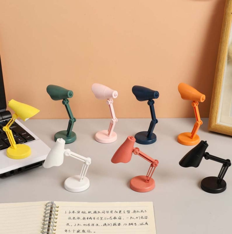 3 PCS Mini LED Desk Lamp Folding Portable Night Light Magnetic Eye Protection Desk Lamp(LD02-Black)