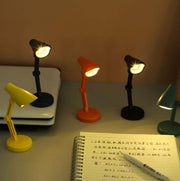 3 PCS Mini LED Desk Lamp Folding Portable Night Light Magnetic Eye Protection Desk Lamp(LD02-Black)