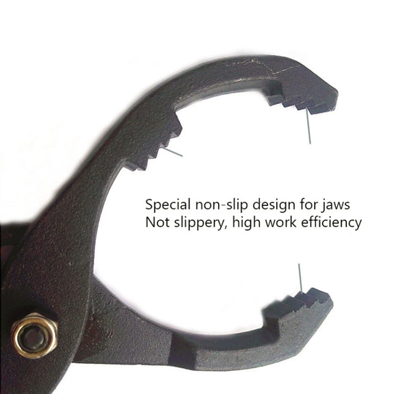 10 Inch Car Repairing Oil Filter Wrench Plier Disassembly Dedicated Clamp Filter Grease Wrench Special Tools